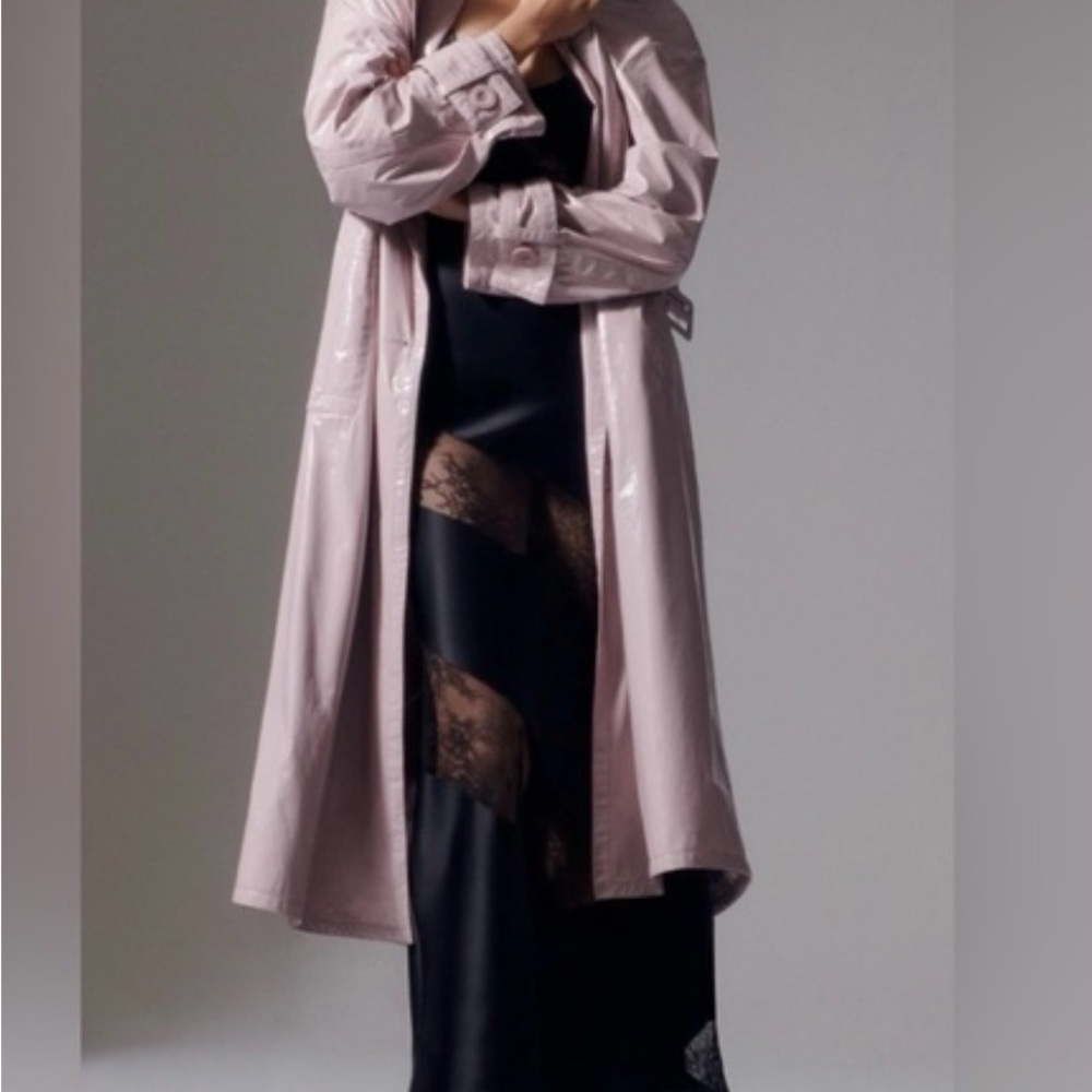 Maeve Mauve Textured Jacket